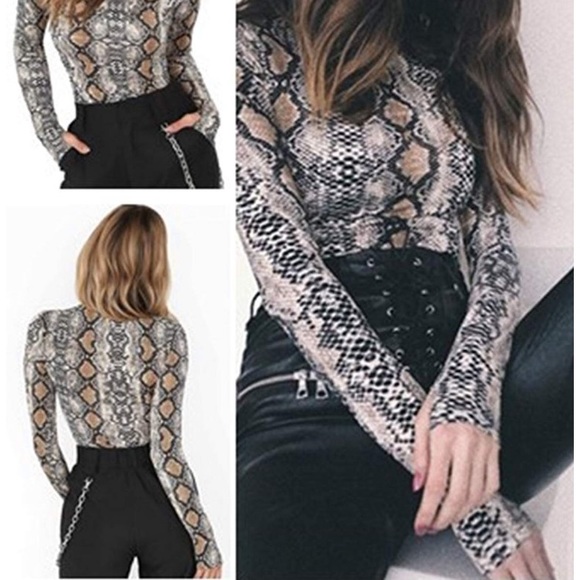 Snake skin bodysuit - Picture 2 of 7